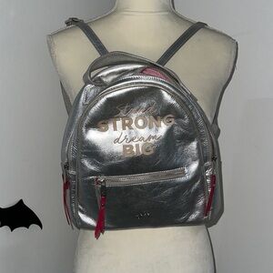 Barbie Silver and Pink Backpack